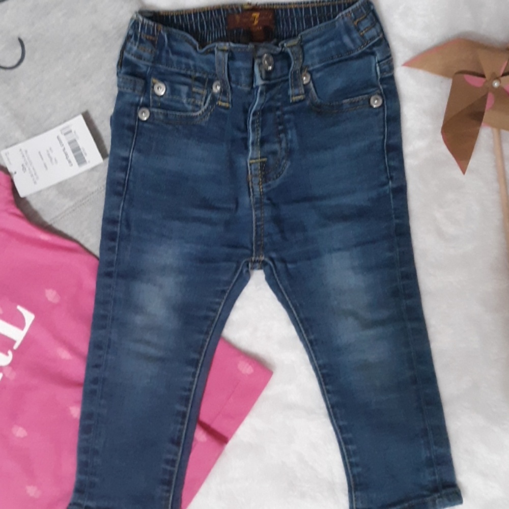 3pc bundle 7FAM jeans,sweatshirt&tee - Picture 2 of 8
